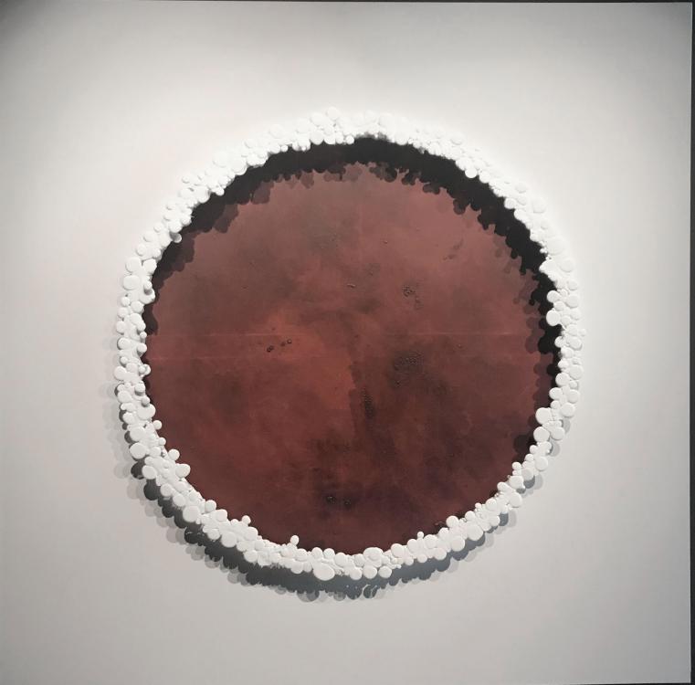 Le Grand Bronze, 2018 - vinyl, 120 x 120 cm